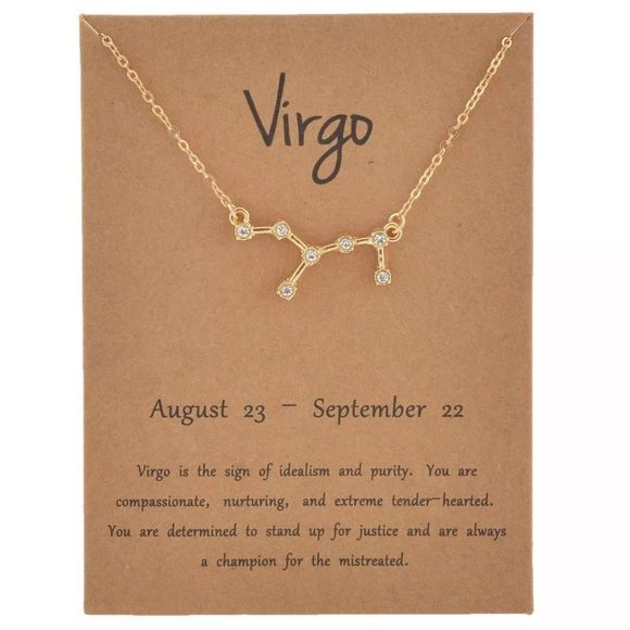 Jewelry - VIRGO constellation necklace 